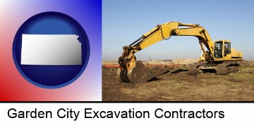 excavation project equipment in Garden City, KS